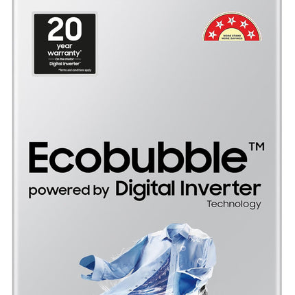 Samsung 7 kg, 5 star, Eco Bubble Technology with Super Speed, Soft Closing Door, Fully-Automatic Top Load Washing Machine (WA70BG4545BGTL, Light Gray) 