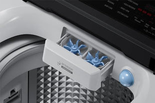 Samsung 7 kg, 5 star, Eco Bubble Technology with Super Speed, Soft Closing Door, Fully-Automatic Top Load Washing Machine (WA70BG4545BGTL, Light Gray) 