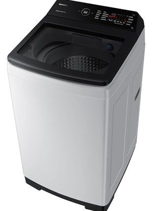 Samsung 7 kg, 5 star, Eco Bubble Technology with Super Speed, Soft Closing Door, Fully-Automatic Top Load Washing Machine (WA70BG4545BGTL, Light Gray) 