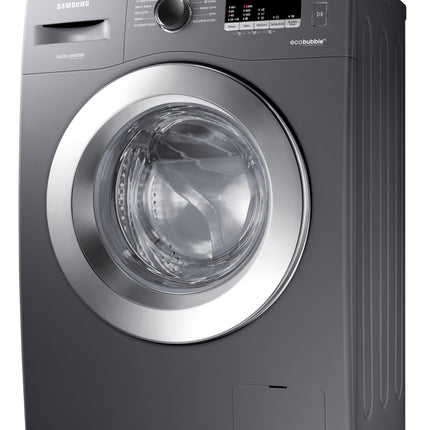 Samsung 7 kg, 5 star, EcoBubble Technology, Hygiene Steam with Inbuilt Heater, Digital Inverter, Fully-Automatic Front Load Washing Machine (WW70R22EK0X/TL, INOX GRAY) 