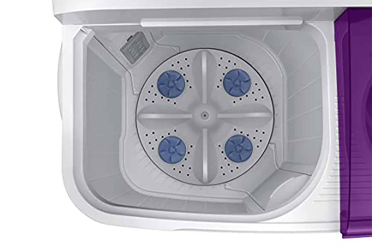 Samsung 7 kg, 5 star, Semi-Automatic Washing Machine (WT70M3000UU/TL, Air Turbo Drying, LIGHT GRAY) 