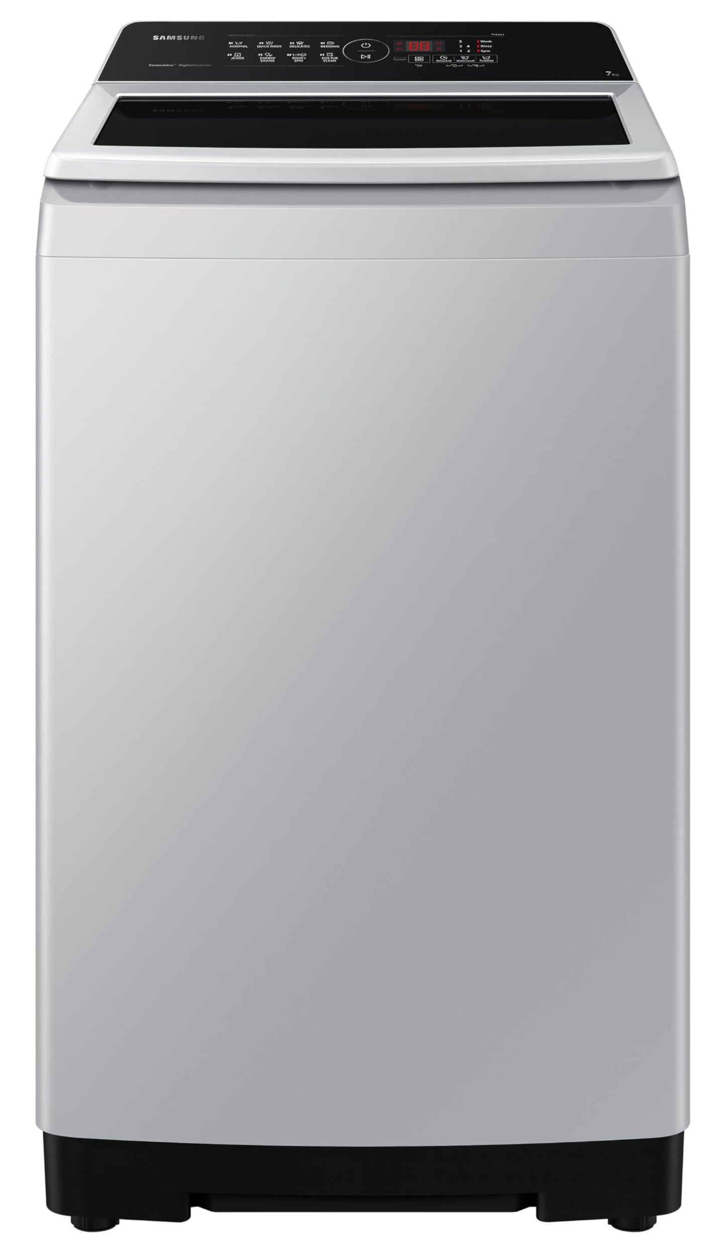 Samsung 7 kg, Eco Bubble Technology, Digital Inverter Motor, Soft Closing Door, Fully-Automatic Top Load Washing Machine (WA70BG4441YYTL, Lavender Gray) 