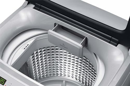 Samsung 7 kg, Fully-Automatic Top Load Washing Machine (WA70A4002GS/TL, Imperial Silver) 