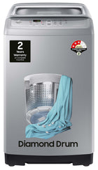 Samsung 7 kg, Fully-Automatic Top Load Washing Machine with Diamond Drum (WA70A4002GS/TL, Imperial Silver) 