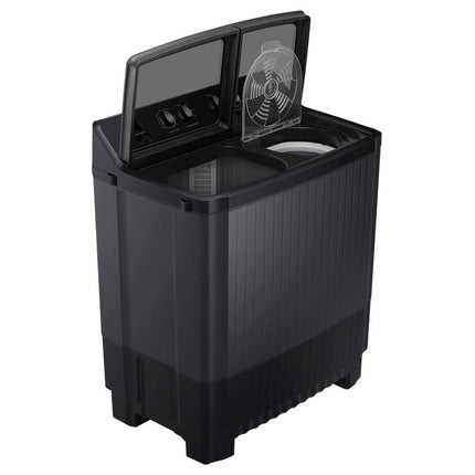 Samsung 8 5 Star Semi-Automatic Top Load Washing Machine Appliance (WT80B3560GB/TL,DARK GRAY) 