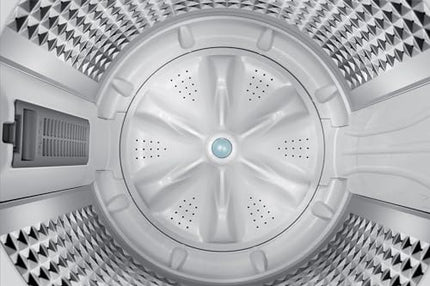 Samsung 8 Kg, Eco Bubble Technology with Super Speed, Soft Closing Door, Fully-Automatic Top Load Washing Machine (WA80BG4545BYTL, Lavender Gray) 