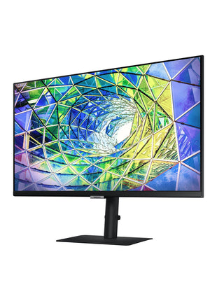 Samsung 8 Series 68.4 cm (27 inch) 4K UHD (3840x2160) Computer Monitor, IPS Panel, USB-C, HDR10 (1 Billion Colors), Height Adjustable Stand, Energy Star, Intelligent Eye Care LS27A800UJWXXL (Black) 