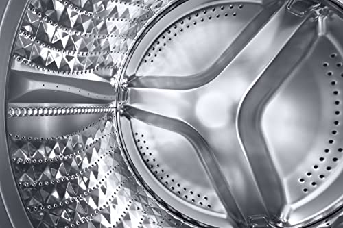 Samsung 8 kg, 5 Star, Digital Inverter Motor, Fully-Automatic Front Load Washing Machine Appliance (WW80T4040CX1TL, Hygiene Steam, Inox) 