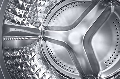 Samsung 8 kg, 5 Star, Digital Inverter Motor, Fully-Automatic Front Load Washing Machine Appliance (WW80T4040CX1TL, Hygiene Steam, Inox) 