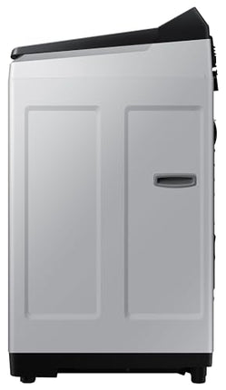 Samsung 8 kg, 5 star, Eco Bubble Tech, Digital Inverter Motor, Soft Closing Door, Fully-Automatic Top Load Washing Machine (WA80BG4441BGTL, Light Gray) 