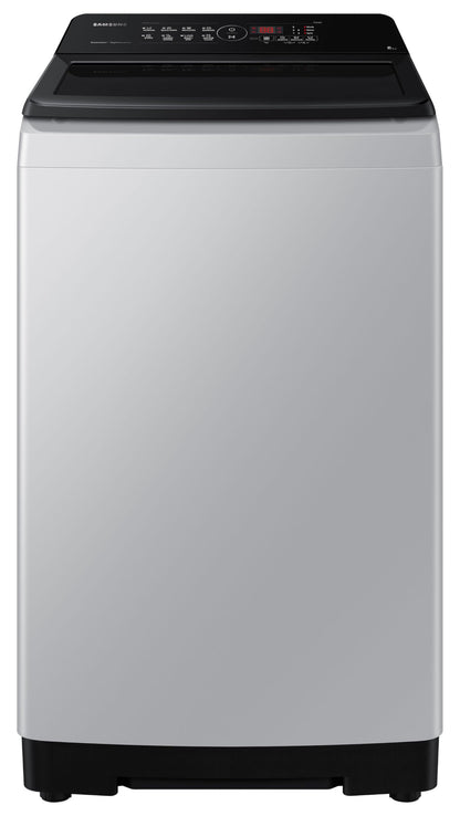 Samsung 8 kg, 5 star, Eco Bubble Tech, Digital Inverter Motor, Soft Closing Door, Fully-Automatic Top Load Washing Machine (WA80BG4441BGTL, Light Gray) 