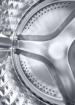 Samsung 8 kg, 5 star, Eco Bubble Technology, AI Control, Wi-Fi, Digital Inverter, Motor, Fully-Automatic Front Load Washing Machine (WW80T504DAX1TL, Hygiene Steam, Inox) 