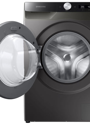 Samsung 8 kg, 5 star, Eco Bubble Technology, AI Control, Wi-Fi, Digital Inverter, Motor, Fully-Automatic Front Load Washing Machine (WW80T504DAX1TL, Hygiene Steam, Inox) 