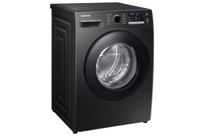 Samsung 8 kg, Hygiene Steam with Inbuilt Heater, Digital Inverter, Fully-Automatic Front Load Washing Machine (WW80TA046AB1TL, Black) 