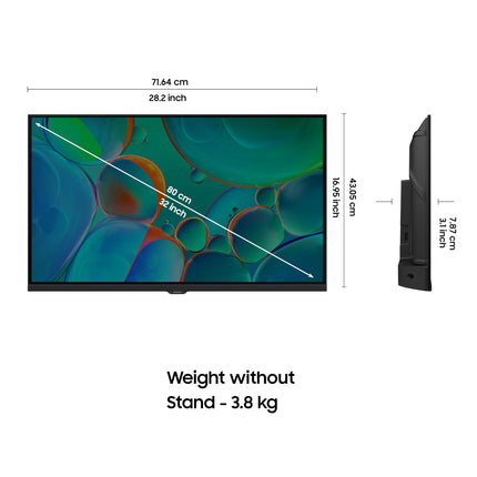 Samsung 80 cm (32 inches) HD Smart LED TV UA32H4550FUXXL 