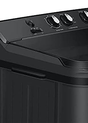 Samsung 9.5 Kg, 5 Star, Semi-Automatic Washing Machine (WT95A4260GD/TL, Air Turbo Drying, Dark Gray, Awarded as Washing Machine Brand of the year) 