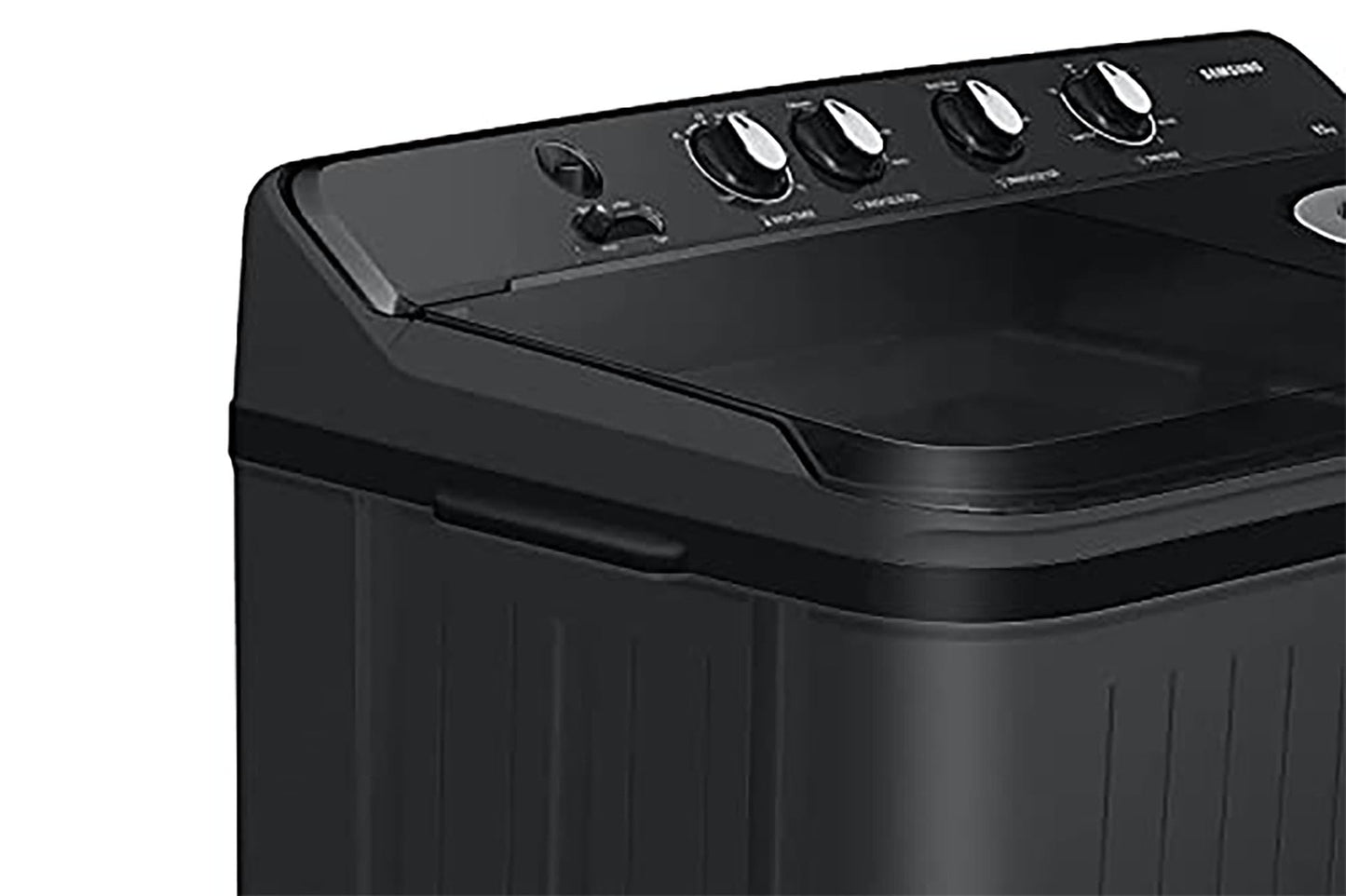 Samsung 9.5 Kg, 5 Star, Semi-Automatic Washing Machine (WT95A4260GD/TL, Air Turbo Drying, Dark Gray, Awarded as Washing Machine Brand of the year) 