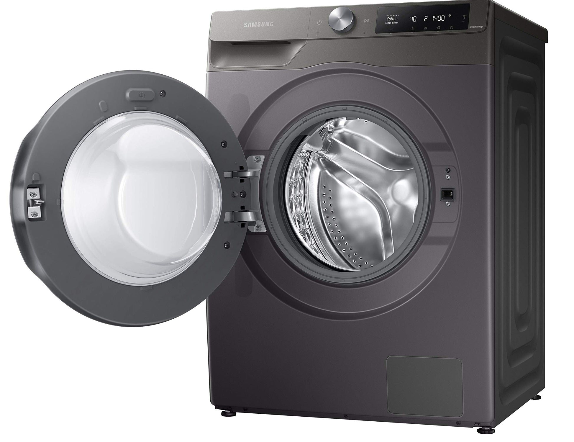 Samsung 9 Kg Wi-Fi Enabled Inverter Fully-Automatic Front Loading Washing Machine (WW90T604DLN/TL, Inox, AI Control) 