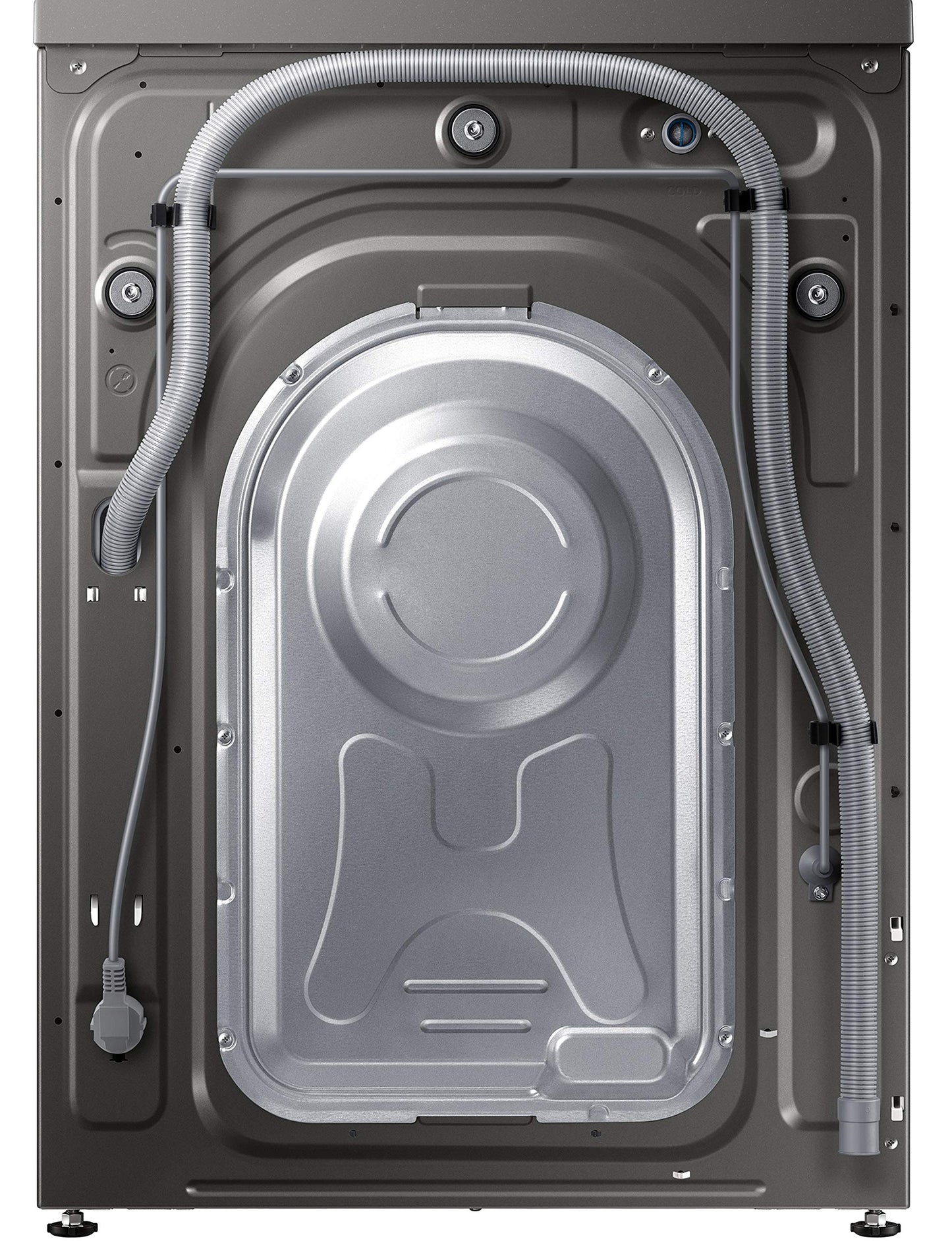 Samsung 9 Kg Wi-Fi Enabled Inverter Fully-Automatic Front Loading Washing Machine (WW90T604DLN/TL, Inox, AI Control) 