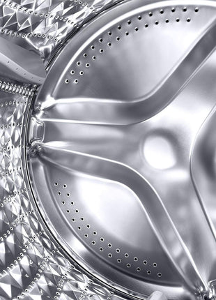 Samsung 9 Kg Wi-Fi Enabled Inverter Fully-Automatic Front Loading Washing Machine (WW90T604DLN/TL, Inox, AI Control) 