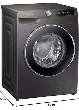 Samsung 9 Kg Wi-Fi Enabled Inverter Fully-Automatic Front Loading Washing Machine (WW90T604DLN/TL, Inox, AI Control) 