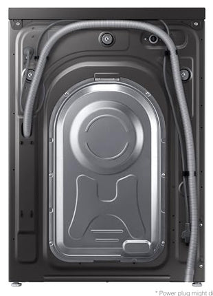 Samsung 9 kg, 5 star, AI EcoBubble, Super Speed, Wi-Fi, Hygiene Steam with Inbuilt Heater, Digital Inverter, Fully-Automatic Front Load Washing Machine (WW90DG5U24AXTL, Inox) 