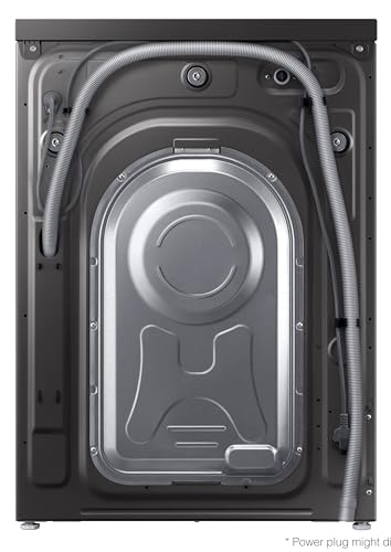 Samsung 9 kg, 5 star, AI EcoBubble, Super Speed, Wi-Fi, Hygiene Steam with Inbuilt Heater, Digital Inverter, Fully-Automatic Front Load Washing Machine (WW90DG5U24AXTL, Inox) 