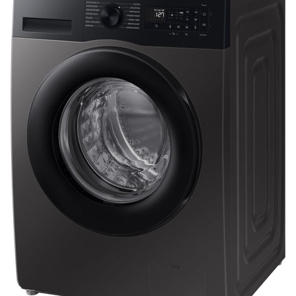 Samsung 9 kg, 5 star, AI EcoBubble, Super Speed, Wi-Fi, Hygiene Steam with Inbuilt Heater, Digital Inverter, Fully-Automatic Front Load Washing Machine (WW90DG5U24AXTL, Inox) 