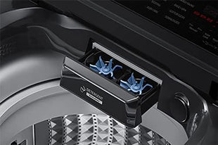 Samsung 9 kg, 5 star, Eco Bubble Technology, Wi-Fi, Soft Closing Door, Fully-Automatic Top Load Washing Machine (WA90BG4542BDTL, Versailles Gray) 