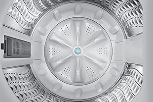 Samsung 9 kg, 5 star, Eco Bubble Technology, Wi-Fi, Soft Closing Door, Fully-Automatic Top Load Washing Machine (WA90BG4542BDTL, Versailles Gray) 