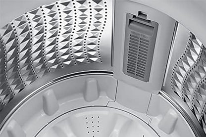 Samsung 9 kg, 5 star, Eco Bubble Technology, Wi-Fi, Soft Closing Door, Fully-Automatic Top Load Washing Machine (WA90BG4542BDTL, Versailles Gray) 