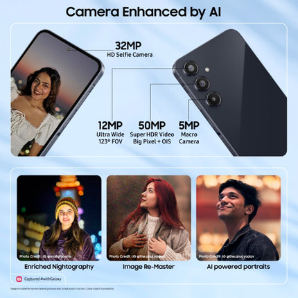 Samsung Galaxy A55 5G (Awesome Navy, 8GB RAM, 256GB Storage) | AI | Metal Frame | 50 MP Main Camera (OIS) | Super HDR Video| Nightography | IP67 | Corning Gorilla Glass Victus+ | sAMOLED Display 