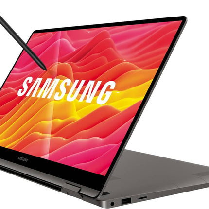 Samsung Galaxy Book3 360 Intel 13th Gen i7 EvoTM 33.78cm(13.3") Super Amoled 2-in-1 Touchscreen Laptop (16 GB/512GB SSD/Windows11/MSOffice/BacklitKB/Fingerprint Sensor/Graphite/1.16Kg), NP730QFG-LA1IN 