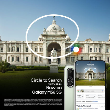 Samsung Galaxy M56 5G (Black, 8 GB RAM, 128 GB Storage) | Slimmest Phone in The Segment | Gorilla Glass Victus+ | 10 Bit HDR Video | Enhanced Nightography | 4nm Processor | Vapor Cooling Chamber 