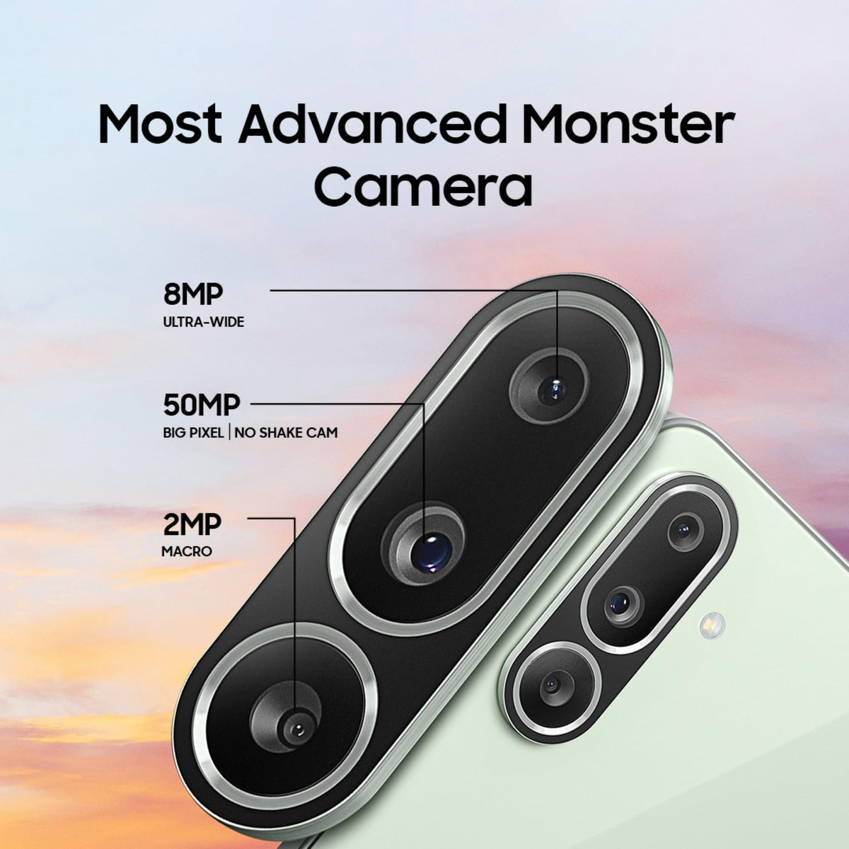 Samsung Galaxy M56 5G (Black, 8 GB RAM, 128 GB Storage) | Slimmest Phone in The Segment | Gorilla Glass Victus+ | 10 Bit HDR Video | Enhanced Nightography | 4nm Processor | Vapor Cooling Chamber 
