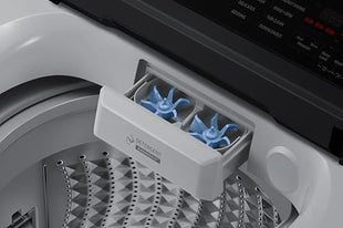 Samsung Smart Choice 10 Kg, 5 Star, AI Wash, Ecobubble, AI Energy Mode, AI VRT+, Soft Closing Door, Wi-Fi, Digital Inverter, Fully-Automatic Top Load Washing Machine (WA80F10E2LTL, Lavender Gray) 