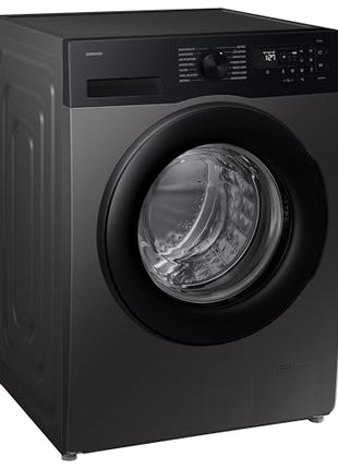 Samsung Smart Choice 12 kg, 5star, AI Ecobubble, Super Speed, Wi-Fi, Hygiene Steam with Inbuilt Heater, Digital Inverter, Fully-Automatic Front Load Washing Machine (WW12DG5B24AXTL, Inox) 