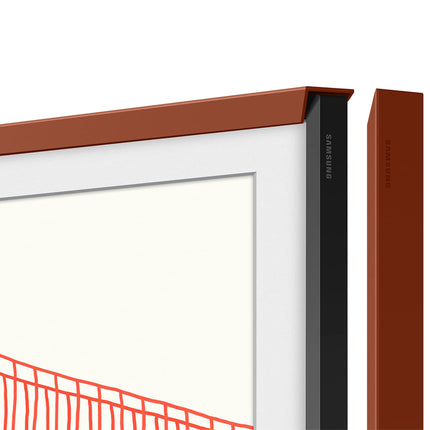 Samsung The Frame 2021 TV (55 inch) Bezel - Terracotta (VG-SCFA55TRCXL) 