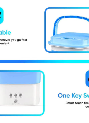 Semi Automatic Folding 2kg Top Loading Mini Washing Machine with Dryer Deep Cleaning for Underwear Washing Machine Clothes Washer Water Vent System (Multicolour) 