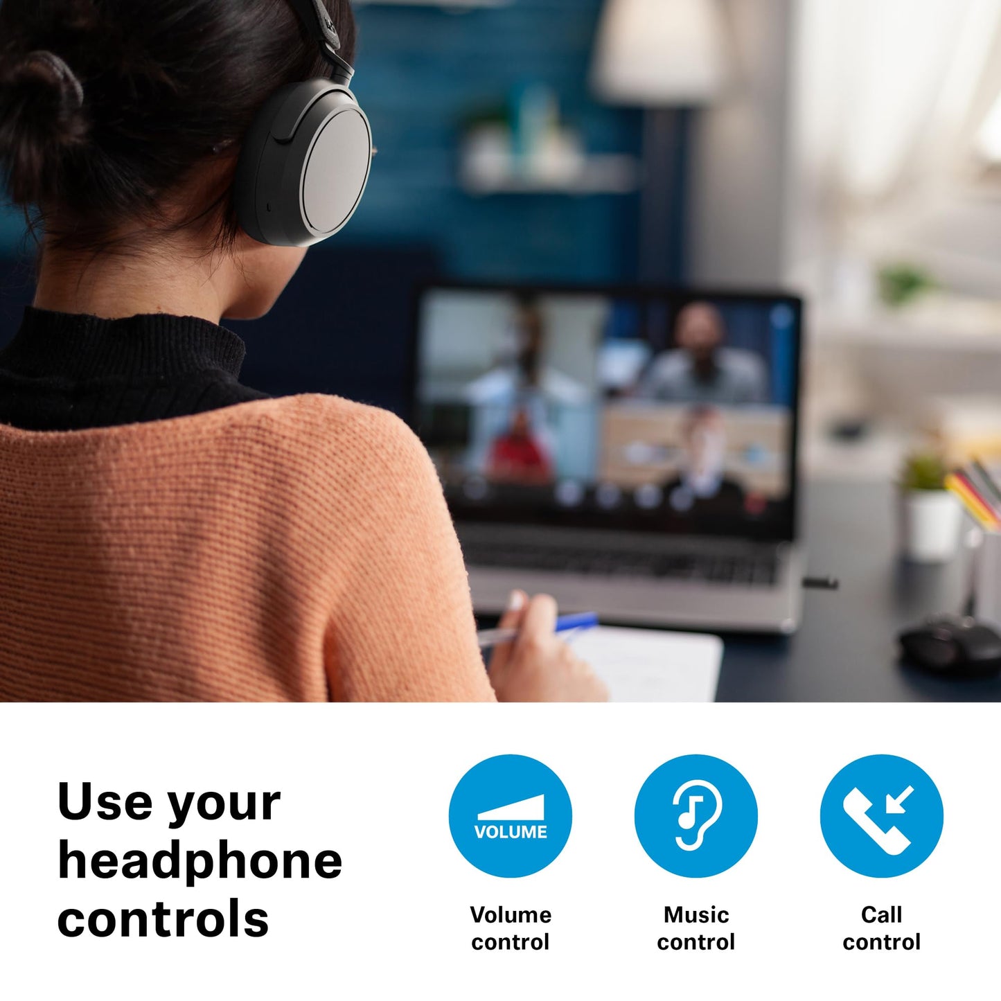 Sennheiser ACCENTUM Wireless Special Edition - Headphones with Hybrid ANC, 50 Hr Battery and Free BTD 600 Bluetooth Dongle Worth ₹5,990 Streaming and Crystal Clear Calls, Designed in Germany - Copper 