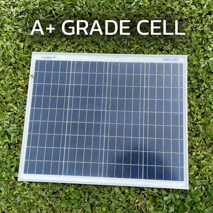 Servotech 50 Watt Polycrystalline Solar Panel lPV Module|Portable &Light Weight|Durable,High-Efficiency Renewable Energy Solution for Home, Office & Lawn|25-Year Performance Warranty|Pack of 1 