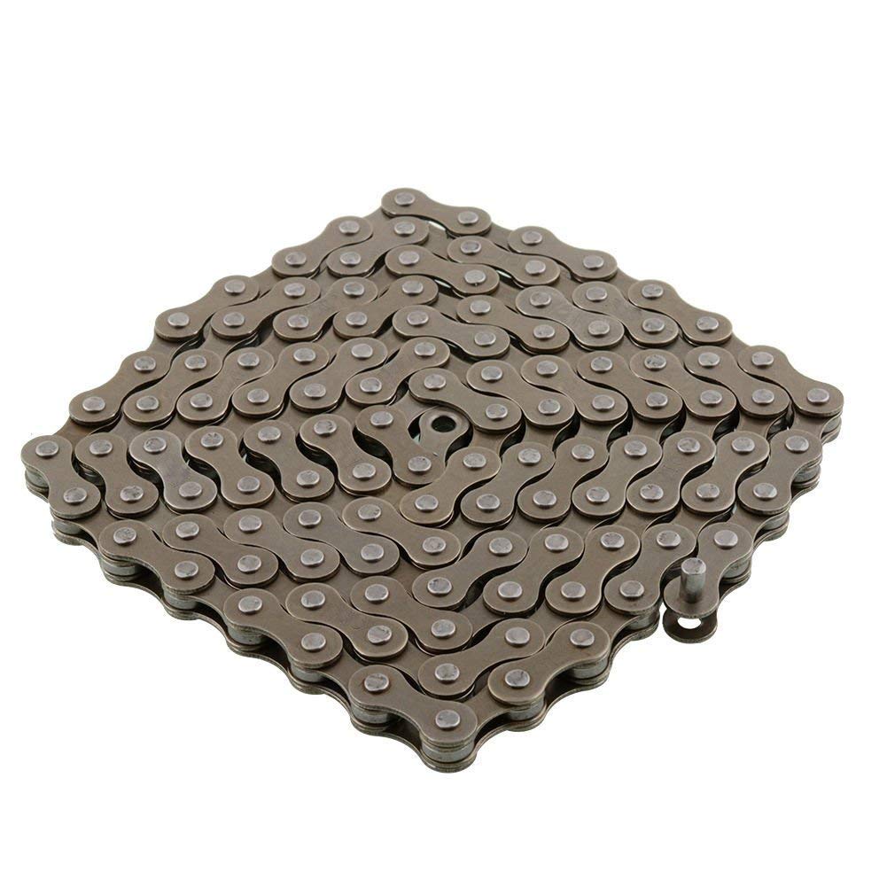 ShreNik Cycle Freewheel Chain Combo Speed 7 Compatible with Gear Cycle 21 Speed with 14-28 Teeth Cassette & 116 Links Chain Rings Road Bike 