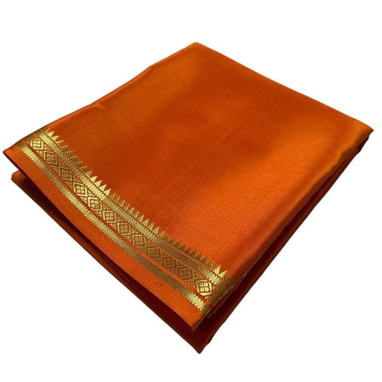 Shree Silk Mills Cerep Silk Special Occasions Weddings Women's Saree Elegant Handwoven Traditional Saree with Vibrant Patterns 
