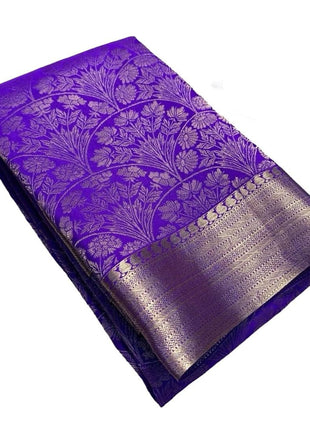 Shree Silk Mills Every Occasion Lightweight Brocade Mysore Silk Saree 