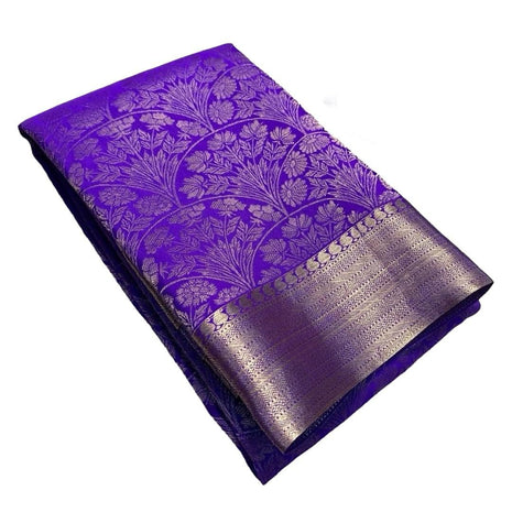 Shree Silk Mills Every Occasion Lightweight Brocade Mysore Silk Saree 