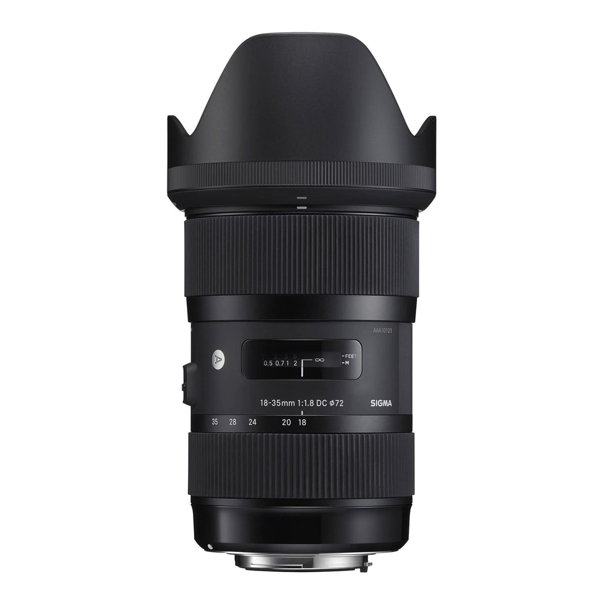 Sigma 18-35mm F1.8 DC HSM Lens for Nikon APS-C DSLRs (Black) 