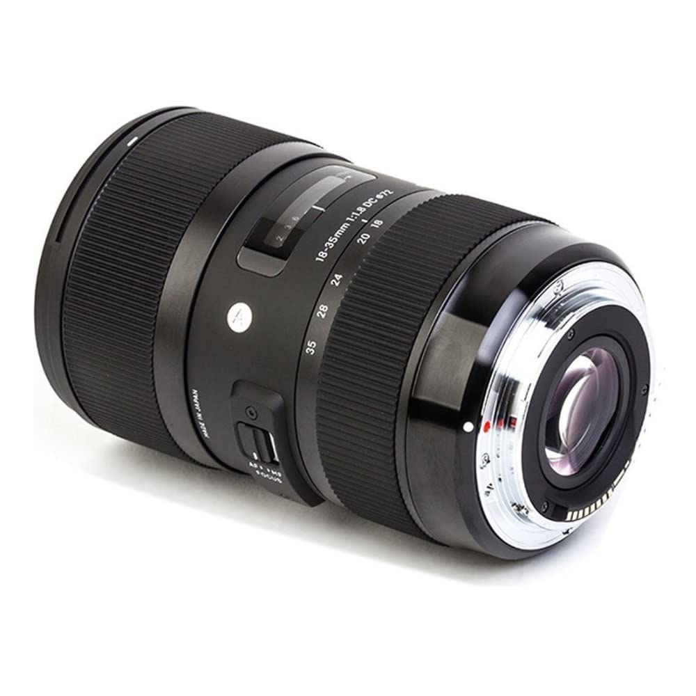 Sigma 18-35mm F1.8 DC HSM Lens for Nikon APS-C DSLRs (Black) 