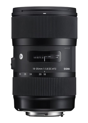 Sigma 18-35mm F1.8 DC HSM Lens for Nikon APS-C DSLRs (Black) 