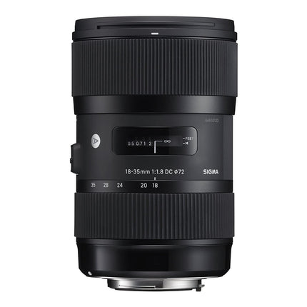 Sigma 18-35mm F1.8 DC HSM Lens for Nikon APS-C DSLRs (Black) 