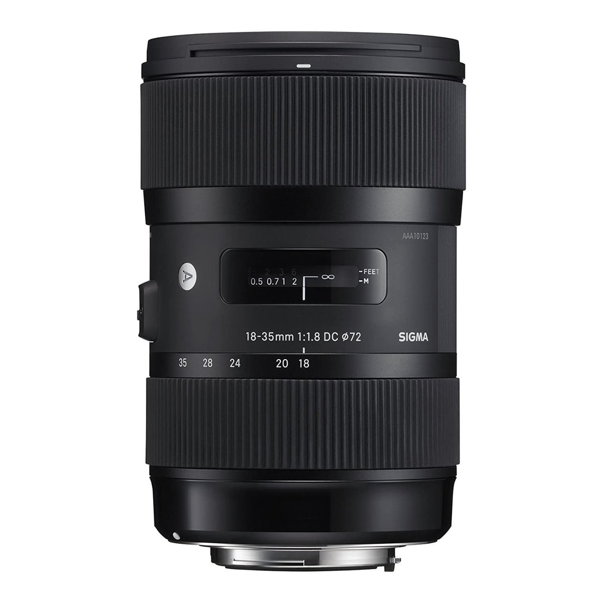 Sigma 18-35mm F1.8 DC HSM Lens for Nikon APS-C DSLRs (Black) 